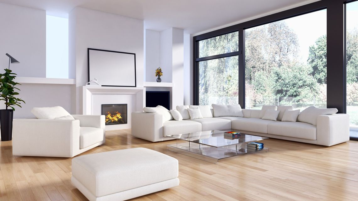 Przestronny salon - pomysły na aranżację