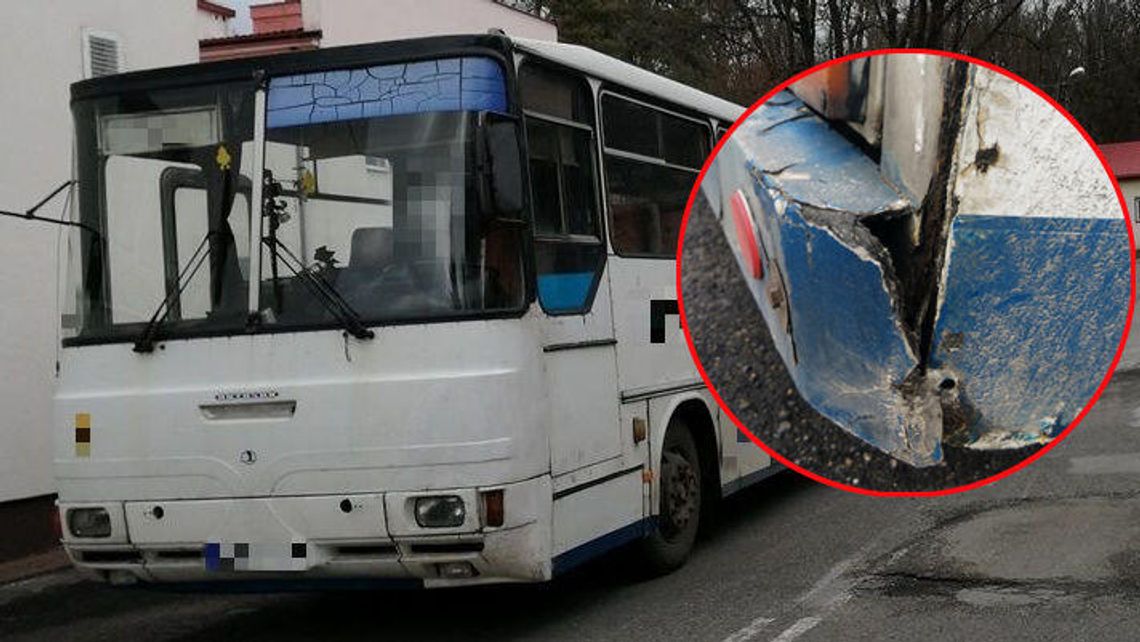 Przewoźnik woził dzieci zdezelowanym autobusem. Pojazd miał niesprawne hamulce [zdjęcia]