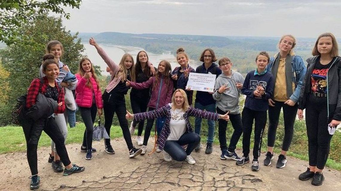 Przez pandemię uczniowie z Litwy nie mogli przyjechać do Puław. Pomogli uczniowie z "jedenastki"