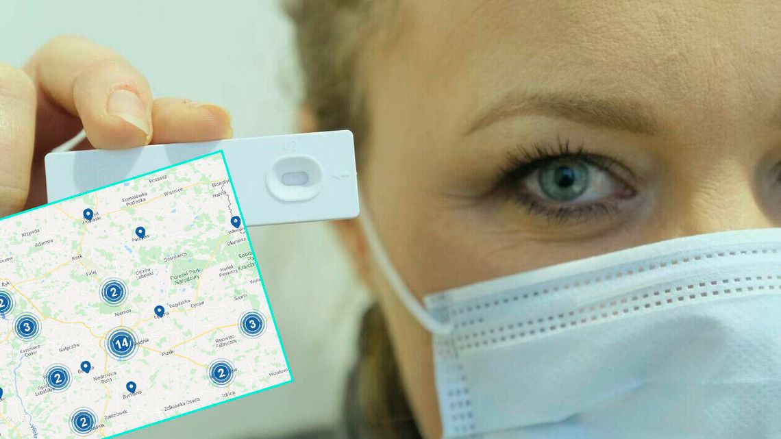 Przybyło punktów robiących testy na Covid-19