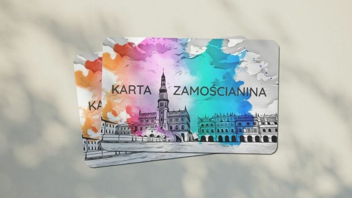 Przybywa posiadaczy Kart Zamościanina. Miejsc, w których mają zniżki, rówież