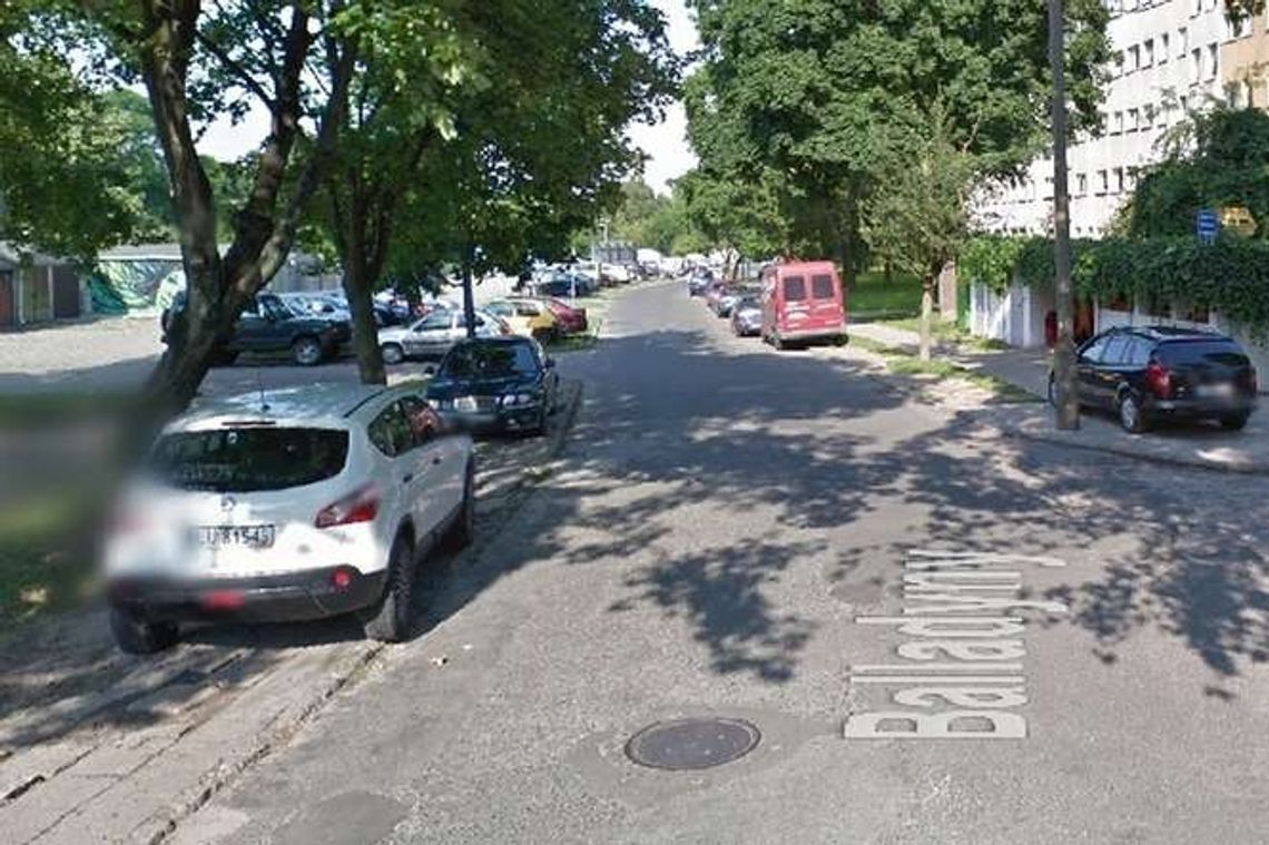 Przygotowania do przebudowy ul. Balladyny Przygotowania do przebudowy ul. Balladyny