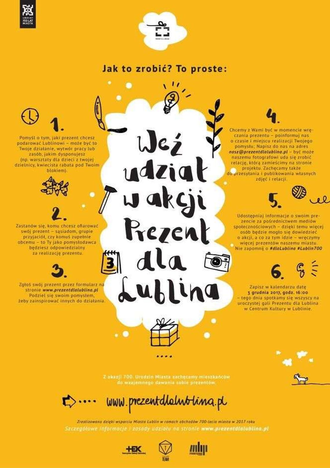 Przygotuj prezent i podaj dalej. Trwa akcja "Prezent dla Lublina"  