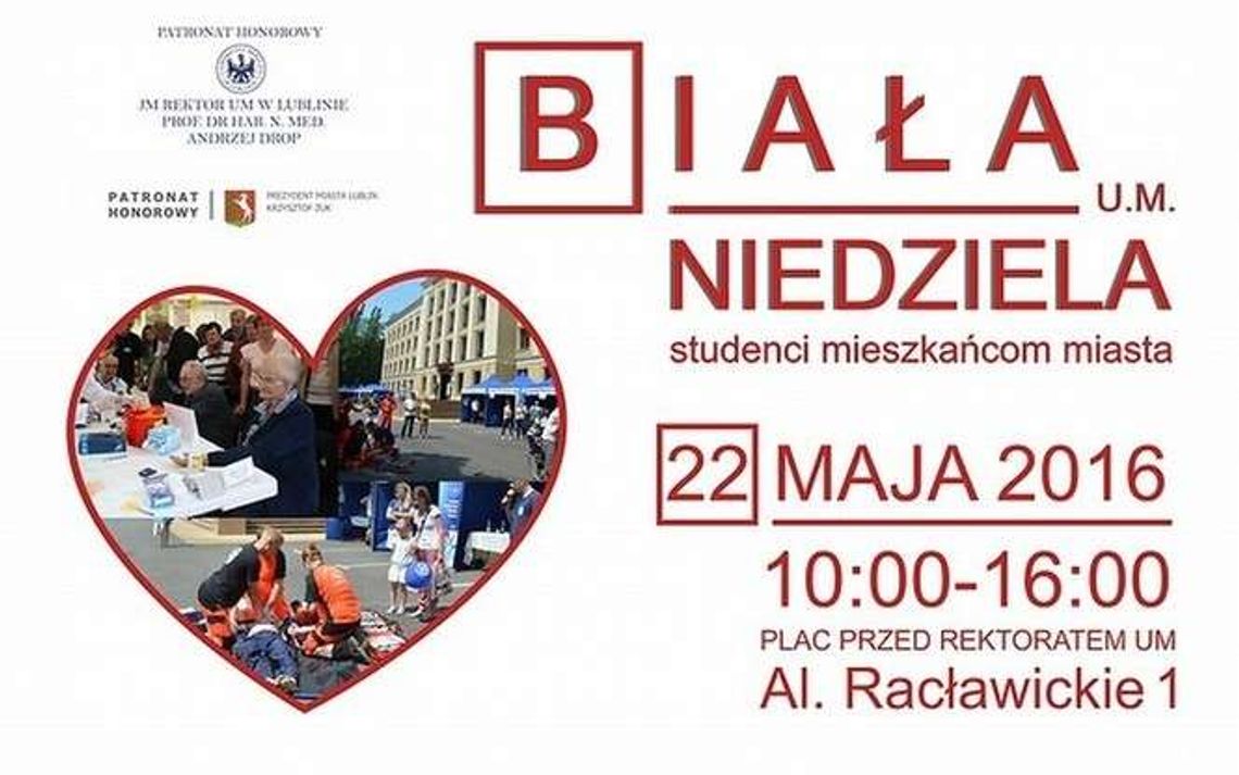 Przyjdź i zbadaj się za darmo. Studenci UM zapraszają na "Białą niedzielę"