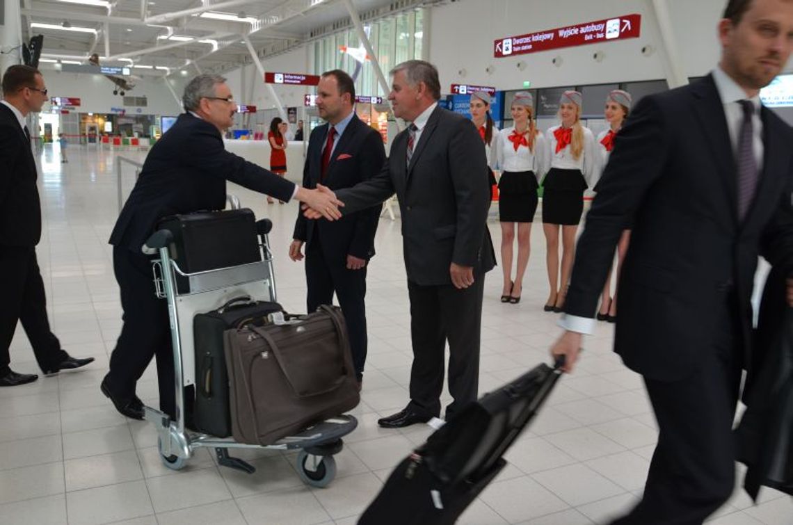 Przylecieli do Lublina. Potem mają promować Lubelskie Przylecieli do Lublina. Potem mają promować Lubelskie
