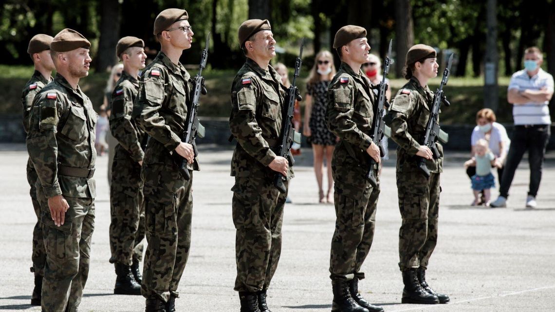 Przysięga terytorialsów w Lublinie. Pierwsza od wybuchu pandemii [zdjęcia]