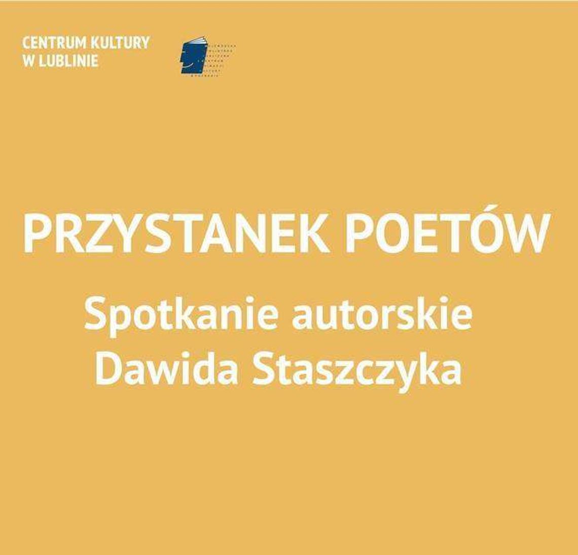 Przystanek Poetów: Dawid Staszczyk w Centrum Kultury