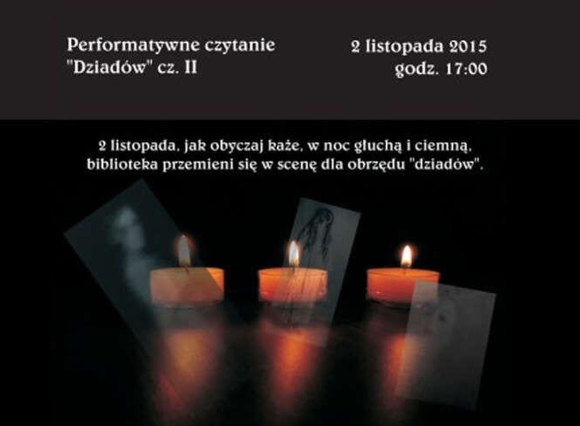 Przywoływanie dziadów w Filii nr 2 MBP