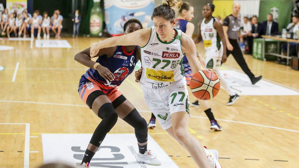 Pszczółka Polski Cukier AZS UMCS Lublin pewnie pokonała koszykarki z Gdańska [zdjęcia]
