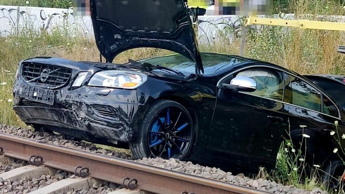 Puławianin utknął na torowisku. Zaufał nawigacji 