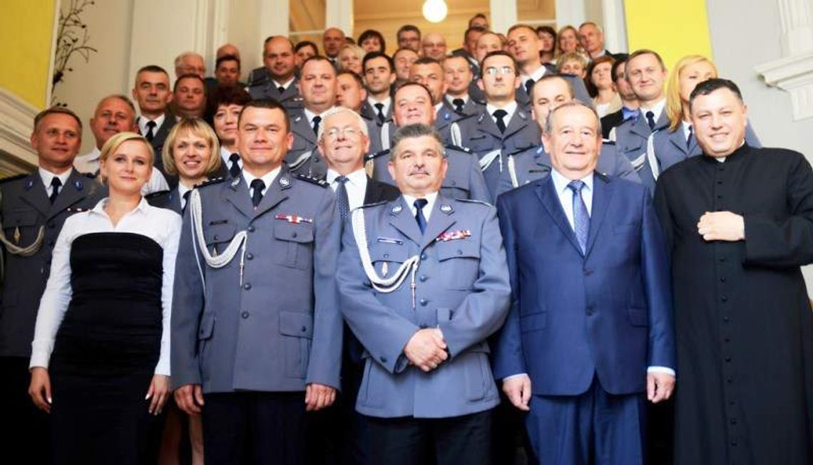 Puławscy policjanci świętowali i awansowali