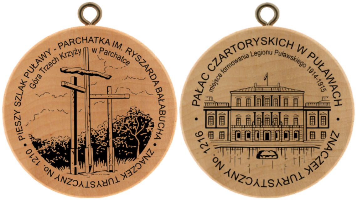 Puławskie atrakcje turystyczne uwiecznione na znaczkach