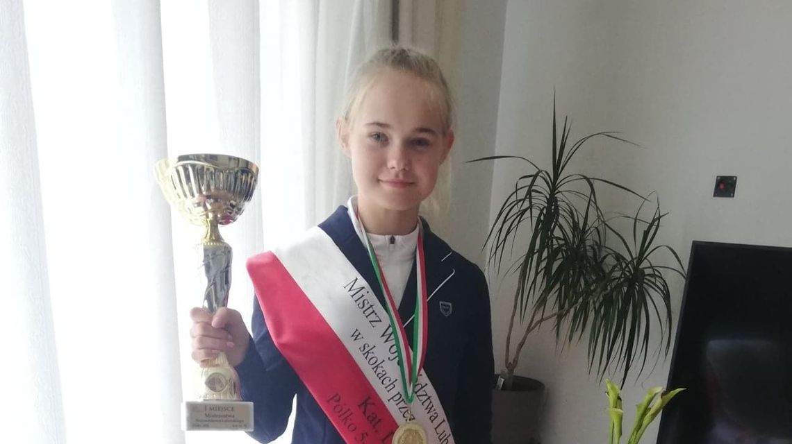 Puławy: 15-latka na Teresce została mistrzynią w skokach przez przeszkody