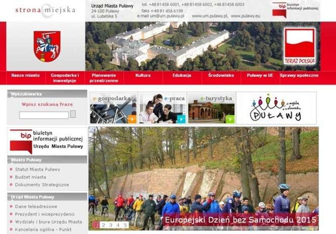 Puławy będą miały nową stronę internetową
