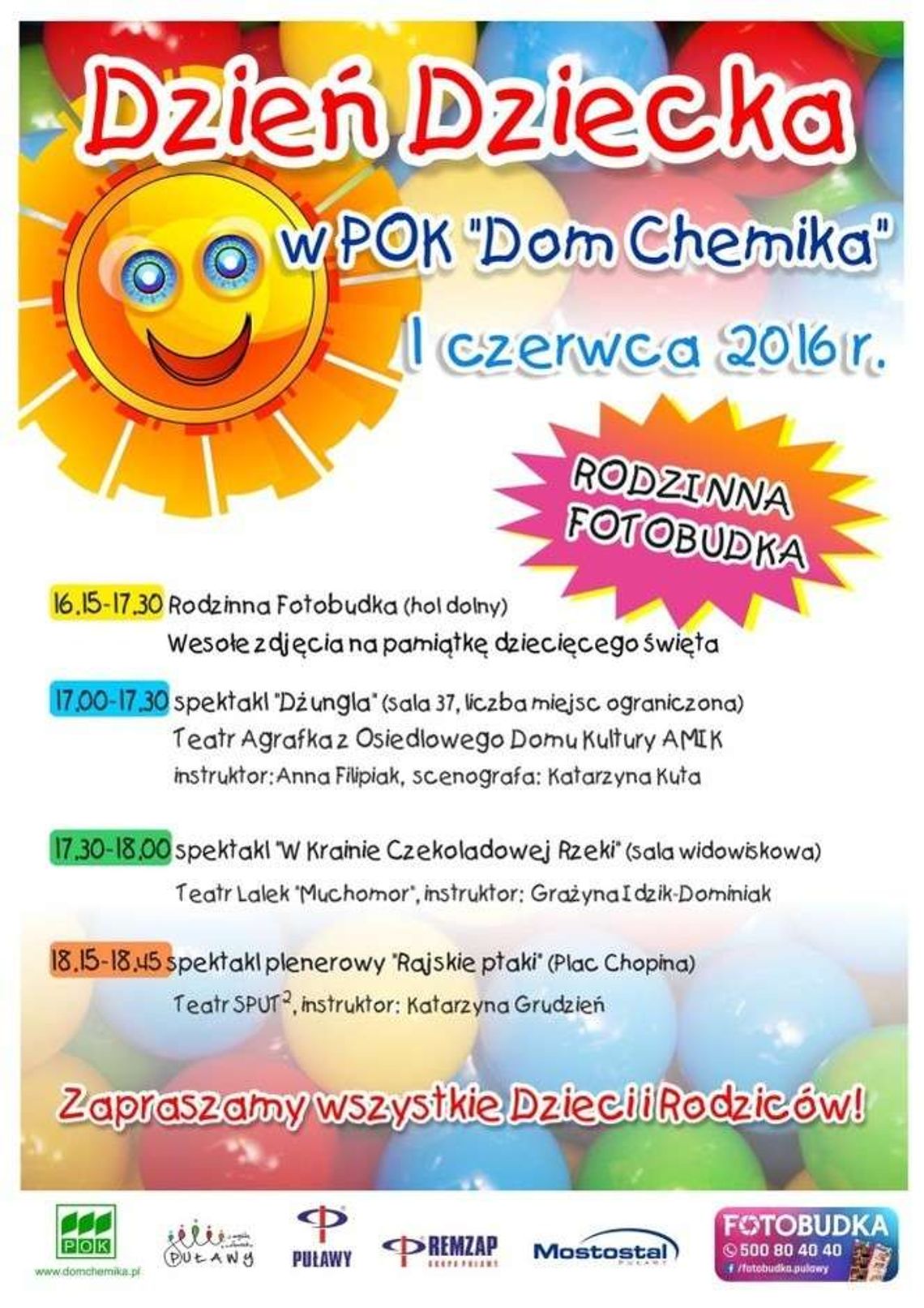 Puławy: Dzień Dziecka w Domu Chemika