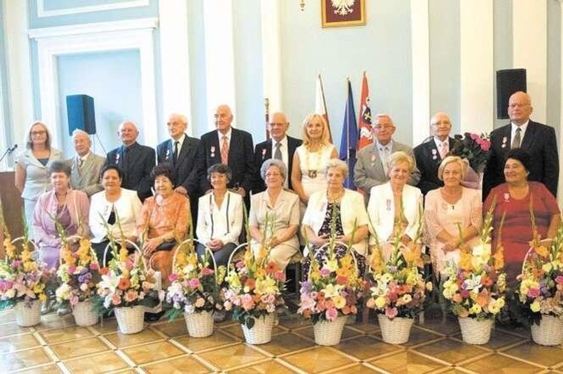 Puławy: Dziewięć par z prezydenckimi medalami