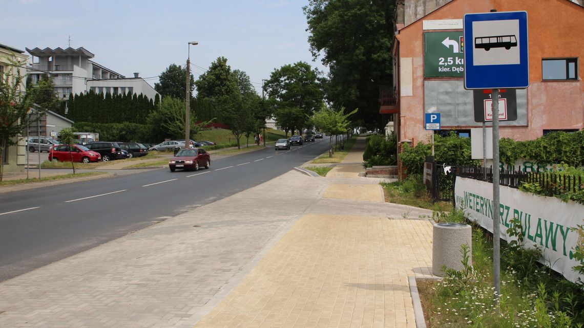 Puławy. Nowy przystanek już czeka na autobusy