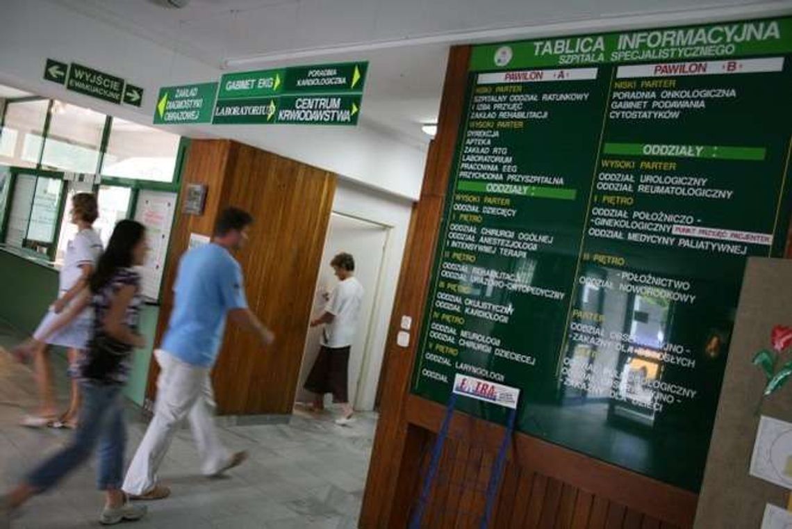 Puławy. Oddział wewnętrzny w szpitalu do remontu