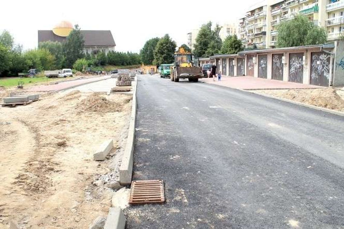 Puławy: Przebudowa ul. Saperów Kaniowskich zbliża się do końca