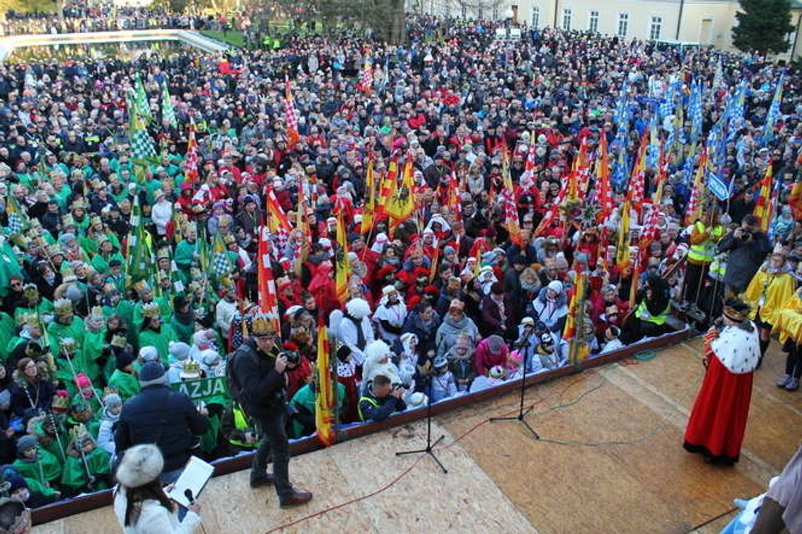 Puławy: Rekordowa frekwencja Orszaku Trzech Króli [zdjęcia, wideo]