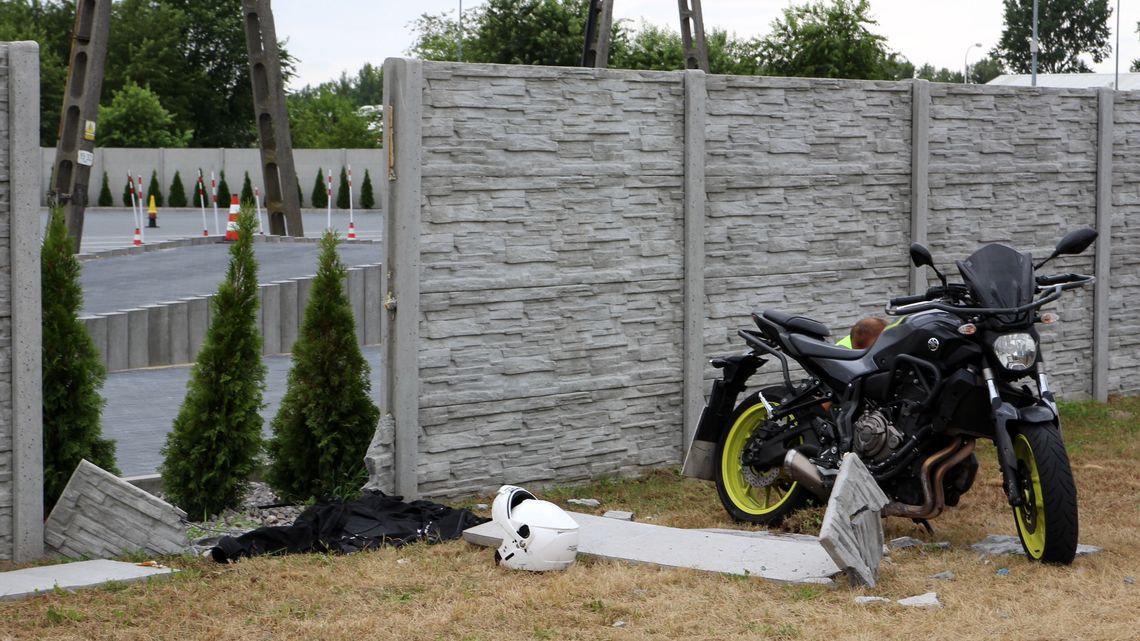 Puławy. Uczyła się jeździć na motocyklu, przebiła betonowy mur