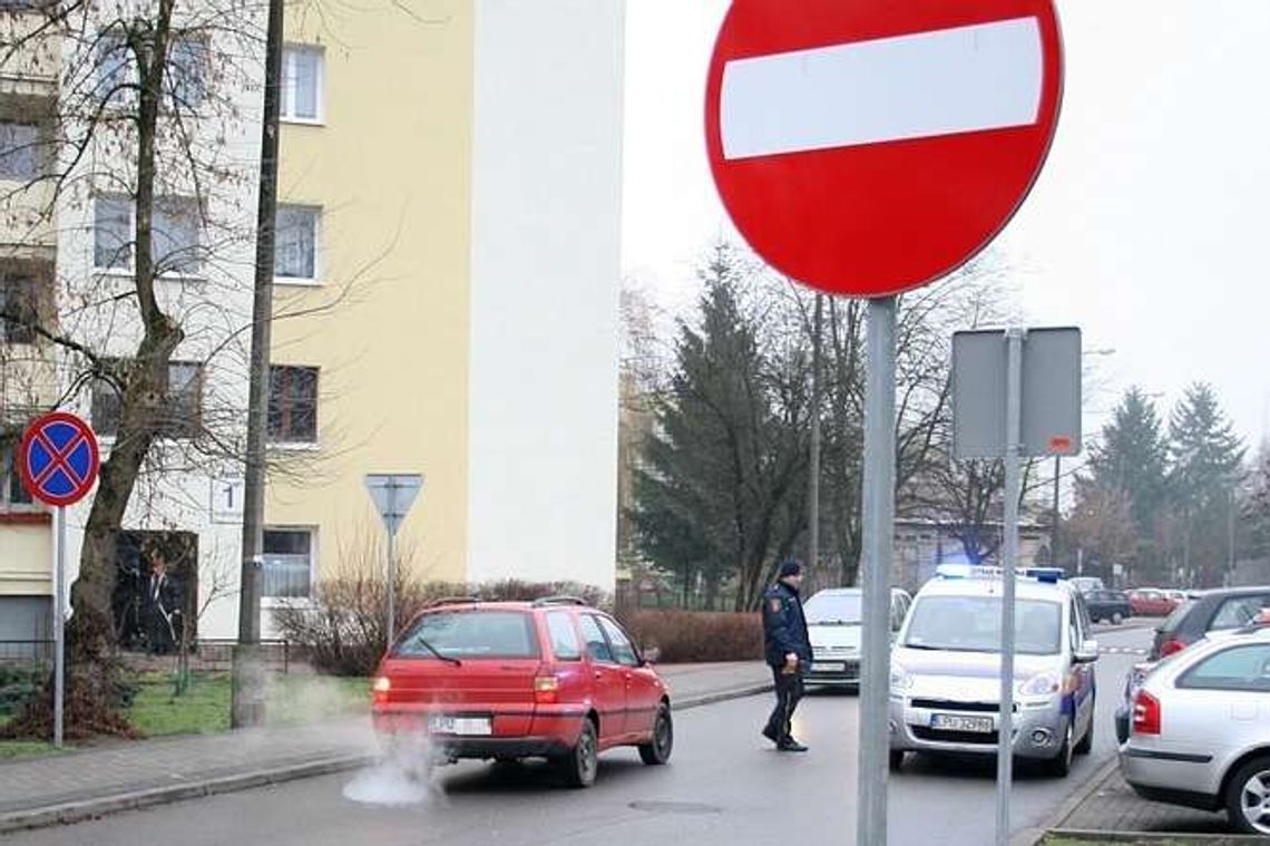 Puławy: Ulicą Cichockiego jeździmy w jedną stronę