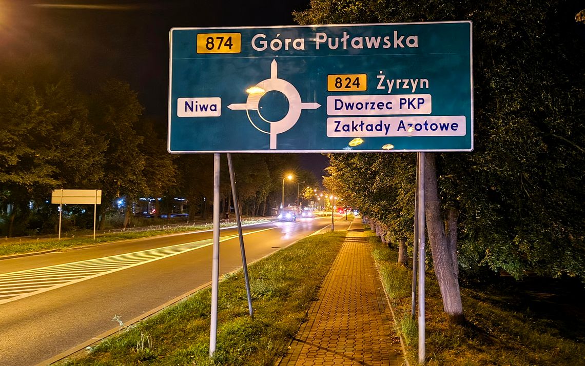Puławy z nowym oznakowaniem. Lepsze, ale nie idealne Puławy z nowym oznakowaniem. Lepsze, ale nie idealne
