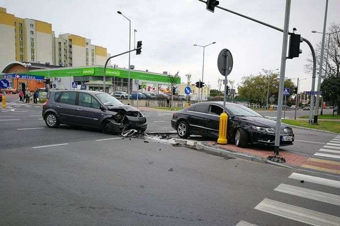 Puławy: Zderzenie samochodów na ul. Lubelskiej