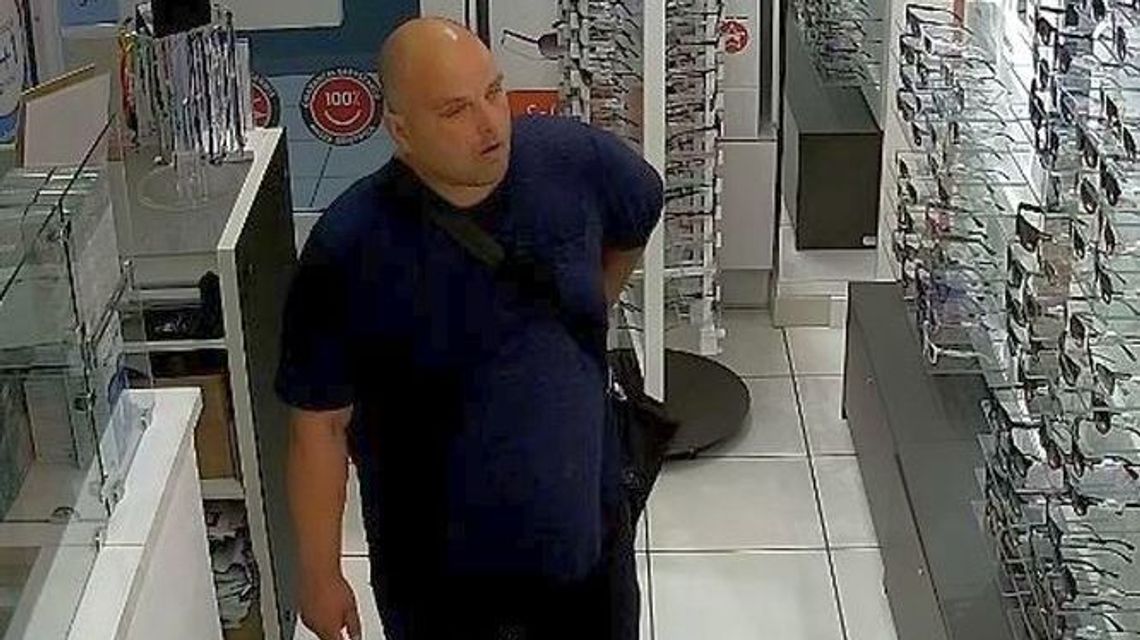 Puławy: Złodziej okularów nie zauważył kamer