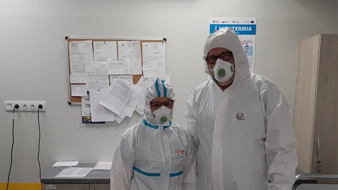 Puławy: Zoperowali pacjenta z zawałem serca i podejrzeniem zarażenia koronawirusem