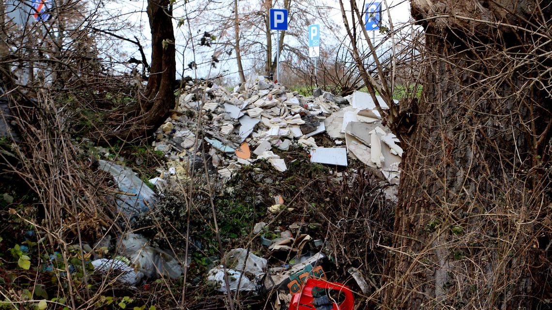 Puławy: Zrobili sobie dzikie wysypisko Puławy: Zrobili sobie dzikie wysypisko