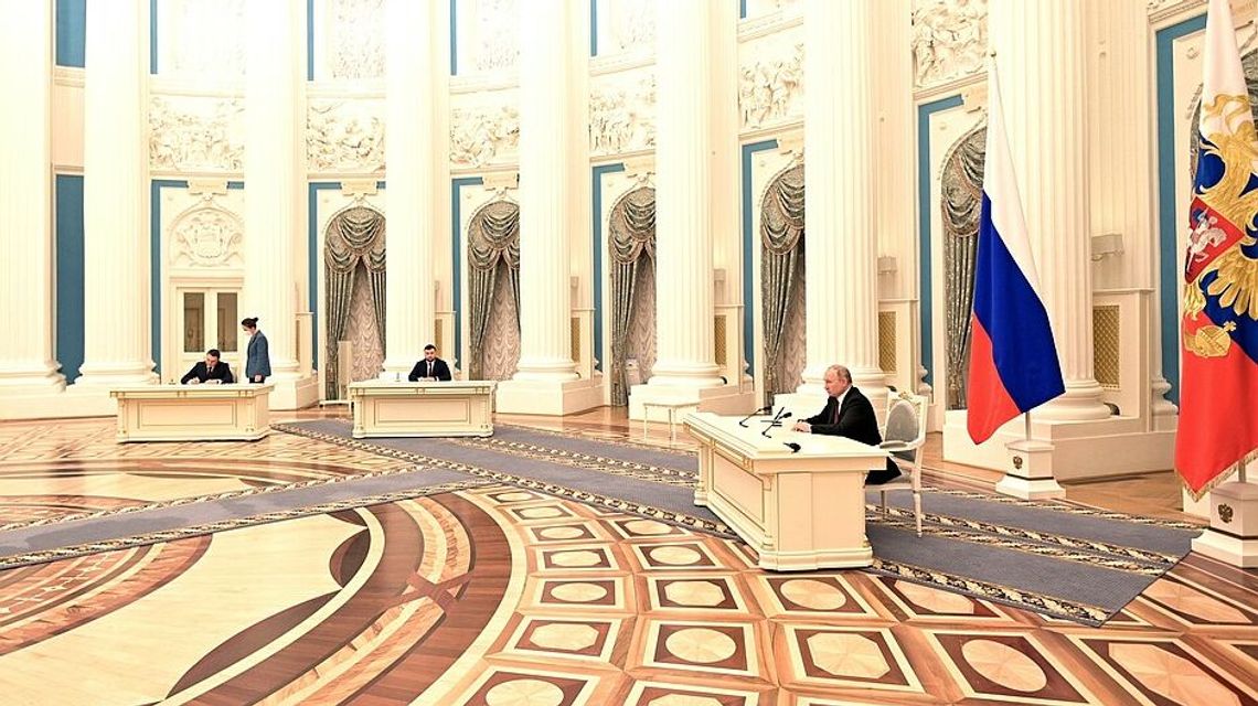 Putin rozkazał wojskom rosyjskim wkroczenie na teren dwóch republik