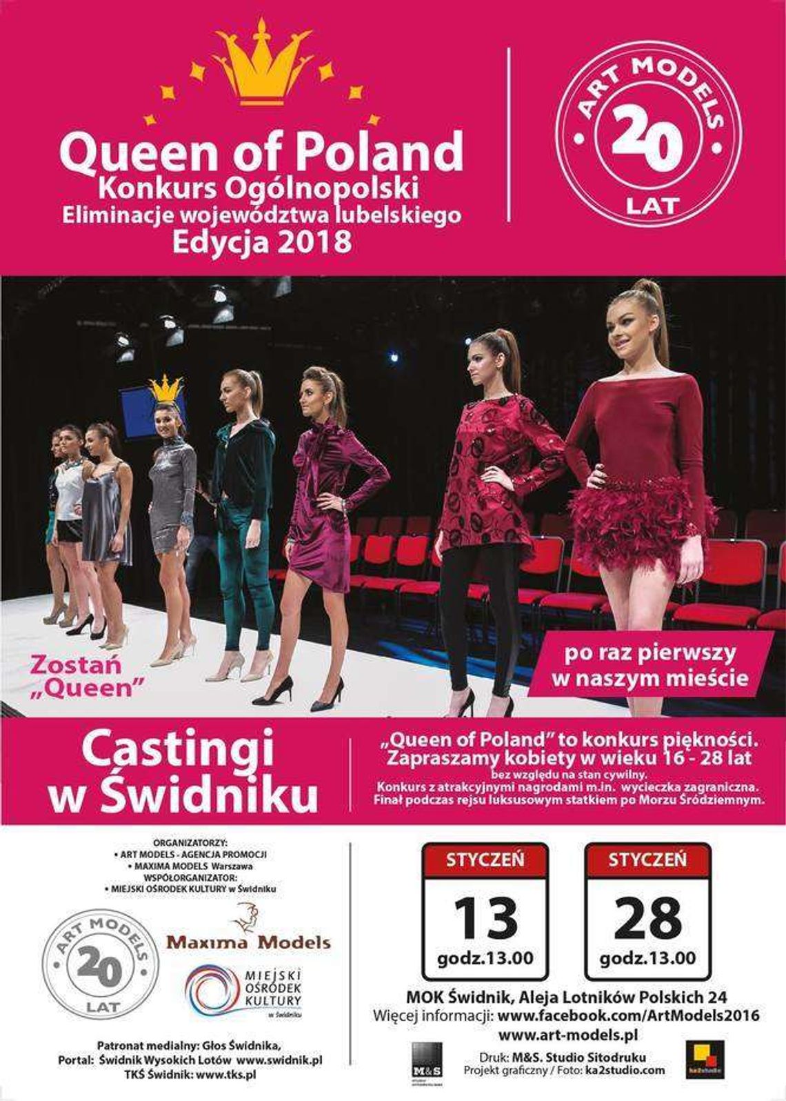 Queen Województwa Lubelskiego 2018. Casting w Świdniku Queen Województwa Lubelskiego 2018. Casting w Świdniku
