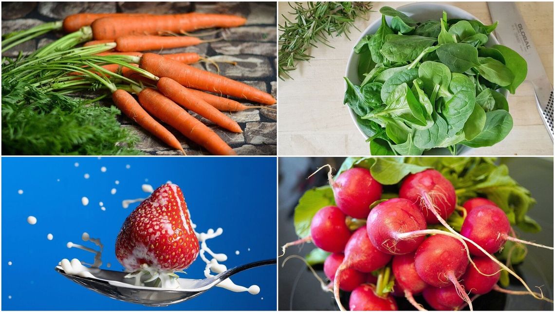 Rabarbar, szpinak, truskawki. Co dziś kupić na obiad Rabarbar, szpinak, truskawki. Co dziś kupić na obiad