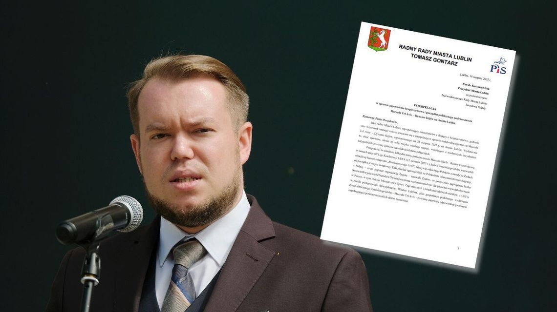 Radny pyta o bezpieczeństwo podczas meczu Maccabi Tel Aviv – Dynamo Kijów w Lublinie Radny pyta o bezpieczeństwo podczas meczu Maccabi Tel Aviv – Dynamo Kijów w Lublinie