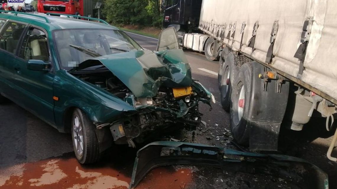 Radzyń Podlaski: Kierowca ciężarówki myślał, że zdąży