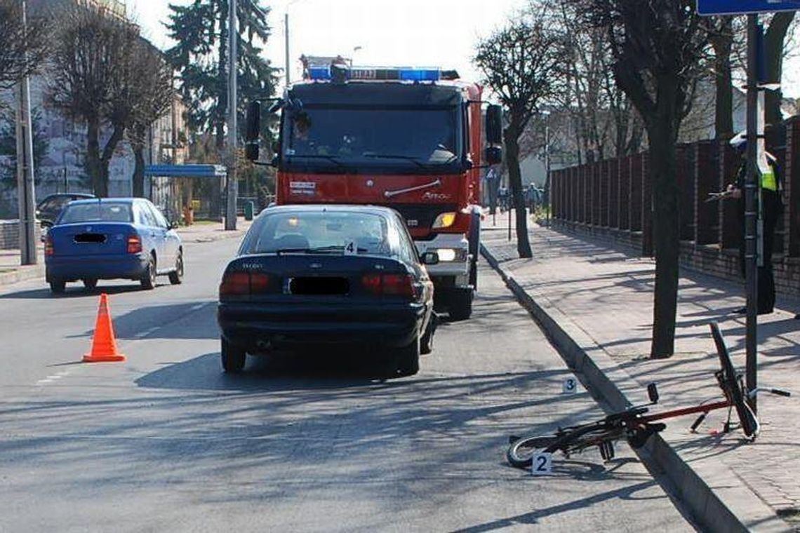 Radzyń Podlaski: Potrącenie rowerzystki