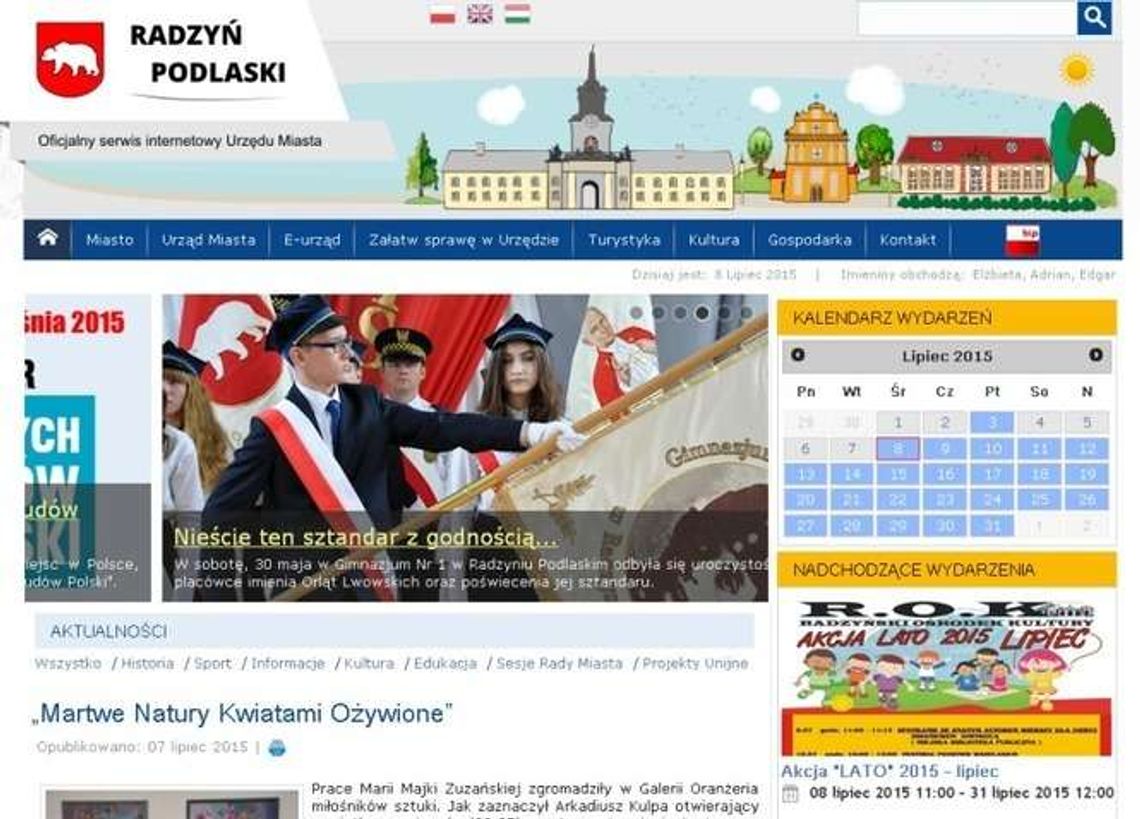 Radzyń Podlaski w internecie nawet po węgiersku