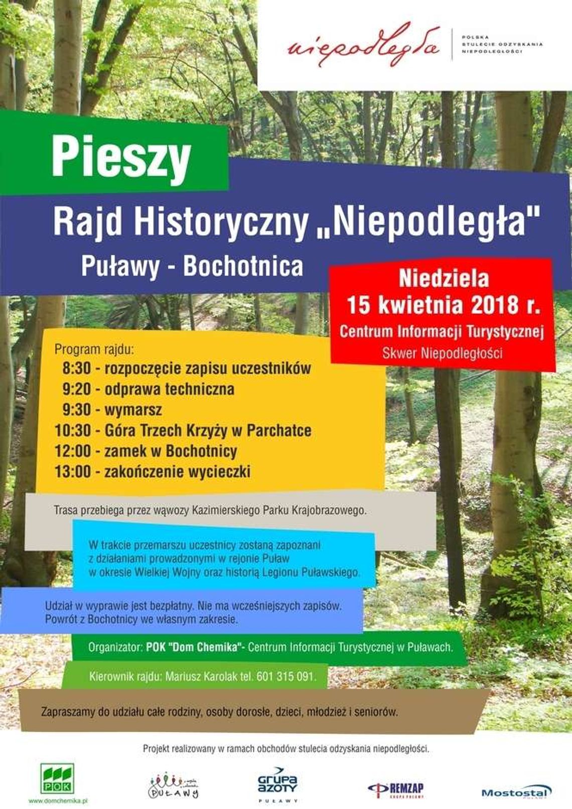 Rajd Historyczny "Niepodległa" w Puławach