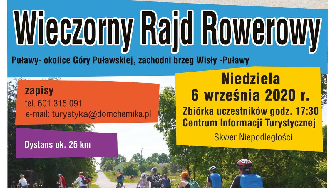 Rajd rowerowy brzegiem Wisły Rajd rowerowy brzegiem Wisły