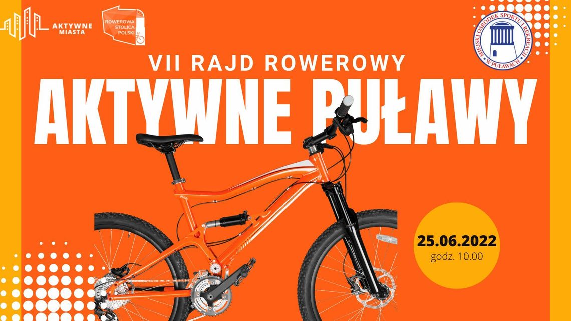 Rajd rowerowy w Puławach