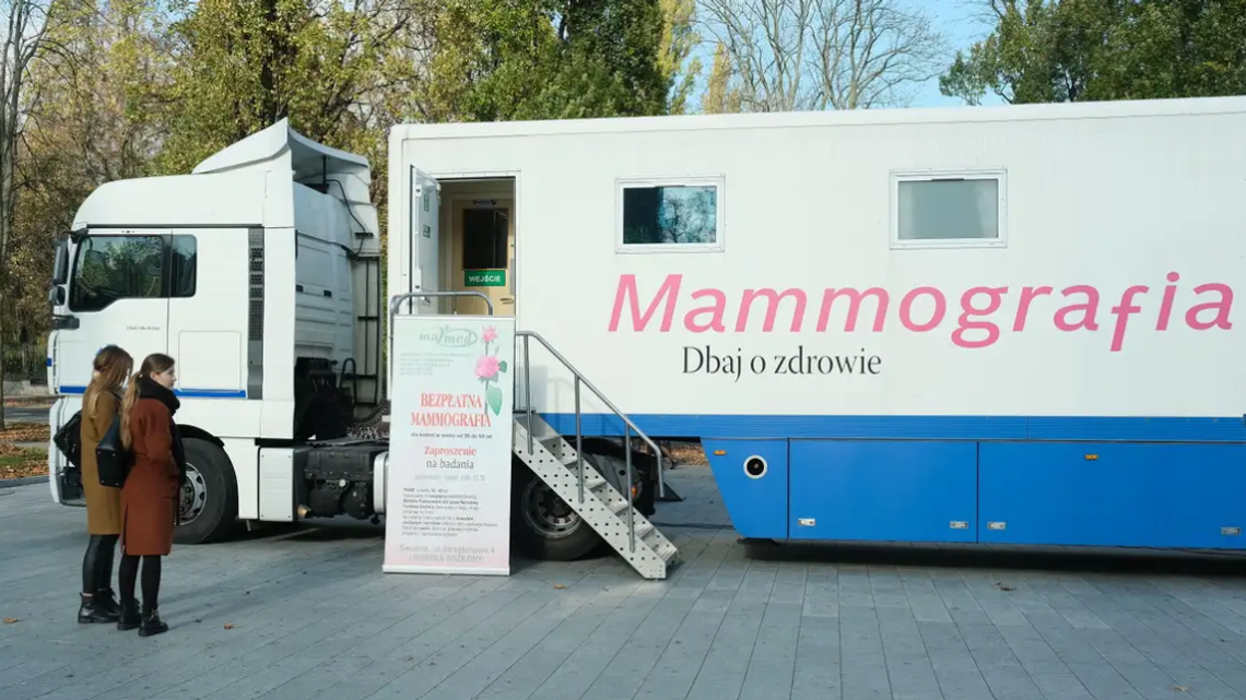 Rak piersi nie czeka. Mammobus wyrusza w region Rak piersi nie czeka. Mammobus wyrusza w region