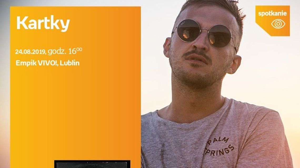 Raper Kartky w Lublinie. Spotkanie autorskie w Empiku