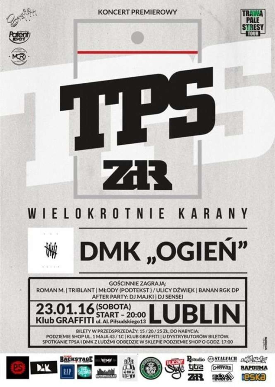 Raper TPS wystąpi w Lublinie