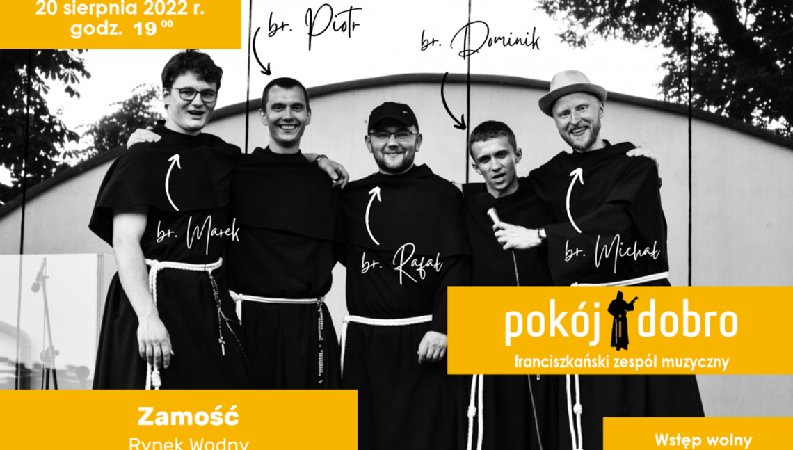 Raperzy w habitach. Franciszkanie dadzą koncert w Zamościu