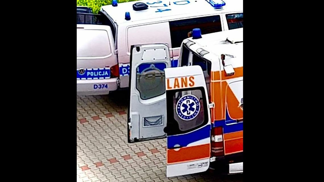 Ratownicy chcieli pomóc, a starszy mężczyzna zaczął im grozić 