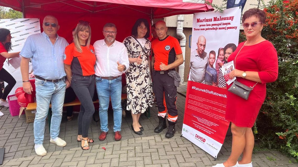 Ratownik z Chełma walczy z rakiem. Każda pomoc na wagę złota