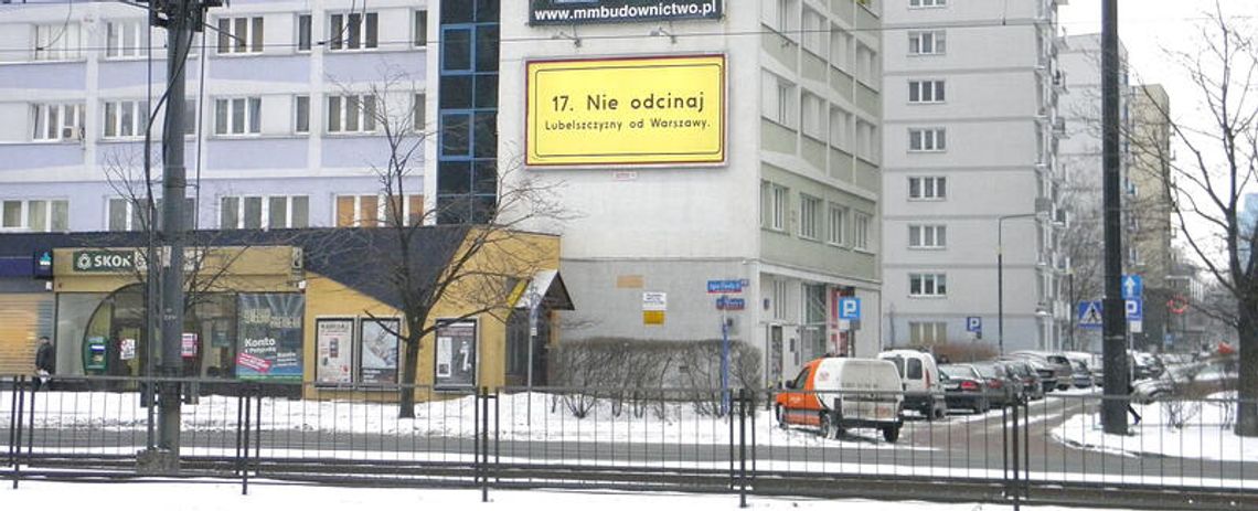 Ratujmy obwodnicę Lublina: 18 stycznia protest w Warszawie 