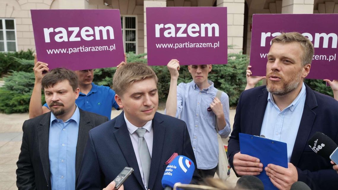 Razem chce do sejmiku. Adrian Zandberg przyjechał do Lublina Razem chce do sejmiku. Adrian Zandberg przyjechał do Lublina
