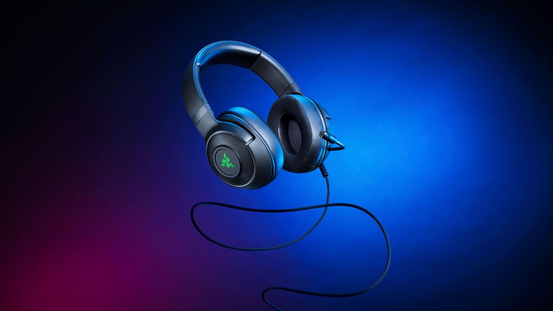 Razer Kraken V3 X: Nowe przetworniki, więcej podświetlenia